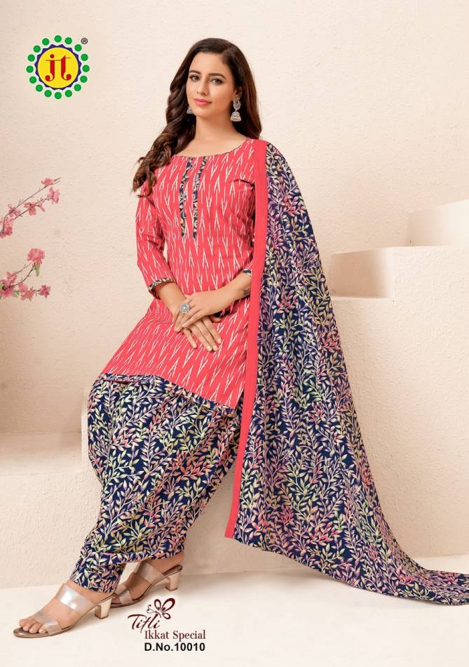 Jt Titli 10 Ikkat Special Casual Daily Wear Wholesale Dress Material Collection 